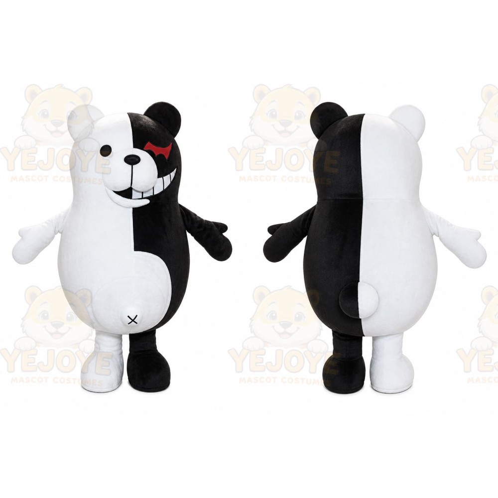 Bear Mascot Costume for Adults Custom Logo Party Character Suit
