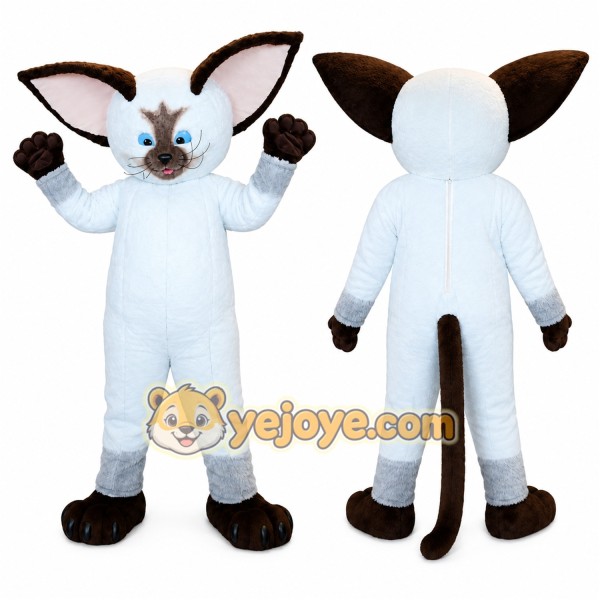 Cat Mascot Costume for Adults Custom Logo Party Character Suit