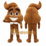 Poop Mascot Costume for Adults Custom Logo Party Character Suit