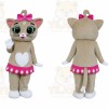 Cat Mascot Costume for Adults Custom Logo Party Character Suit