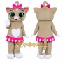 Cat Mascot Costume for Adults Custom Logo Party Character Suit