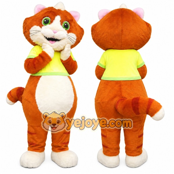 Tiger Mascot Costume for Adults Custom Logo Party Character Suit