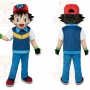 Ash Ketchum Mascot Costume for Adults Custom Logo Party Character Suit