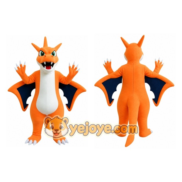 Dragon Mascot Costume for Adults Custom Logo Party Character Suit