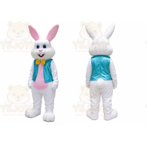 Rabbit Mascot Costume for Adults Custom Logo Party Character Suit