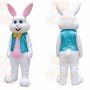 Rabbit Mascot Costume for Adults Custom Logo Party Character Suit