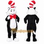 Cat Mascot Costume for Adults Custom Logo Party Character Suit