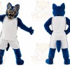 Wolf Mascot Costume for Adults Custom Logo Party Character Suit