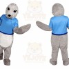 Seal Mascot Costume for Adults Custom Logo Party Character Suit