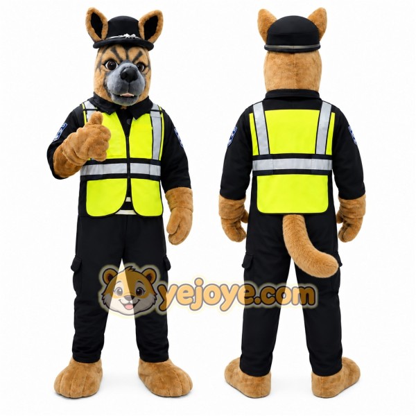 Dog Mascot Costume for Adults Custom Logo Party Character Suit