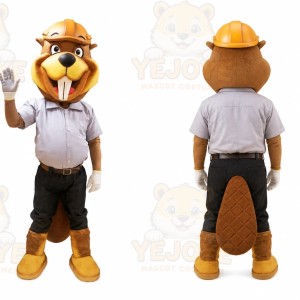 Beaver Mascot Costume for Adults Custom Logo Party Character Suit