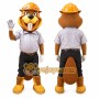 Beaver Mascot Costume for Adults Custom Logo Party Character Suit