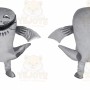 Seal Mascot Costume for Adults Custom Logo Party Character Suit