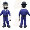 Police Officer Mascot Costume for Adults Custom Logo Party Character Suit