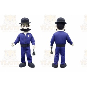 Police Officer Mascot Costume for Adults Custom Logo Party Character Suit