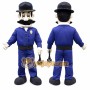 Police Officer Mascot Costume for Adults Custom Logo Party Character Suit