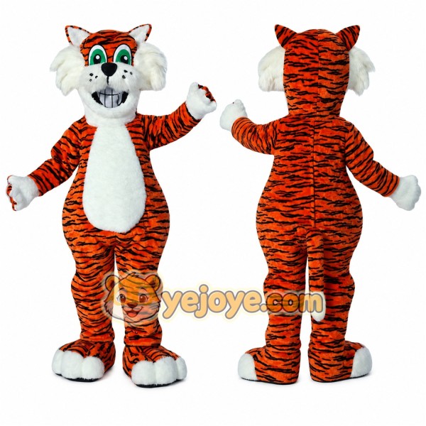 Tiger Mascot Costume for Adults Custom Logo Party Character Suit