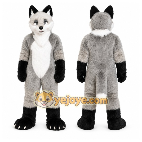 Fox Mascot Costume for Adults Custom Logo Party Character Suit
