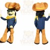 Cowboy Mascot Costume for Adults Custom Logo Party Character Suit