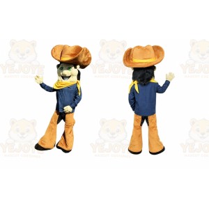 Cowboy Mascot Costume for Adults Custom Logo Party Character Suit
