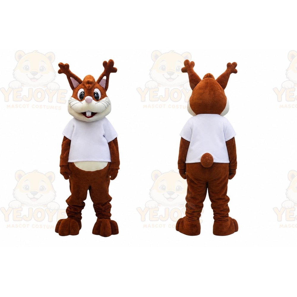 Squirrel Mascot Costume for Adults Custom Logo Party Character Suit
