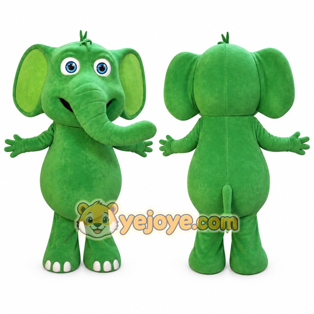 Elephant Mascot Costume for Adults Custom Logo Party Character Suit Elephant Mascot Costume for Adults Custom Logo Party Character Suit