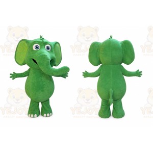 Elephant Mascot Costume for Adults Custom Logo Party Character Suit