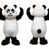 Panda Mascot Costume for Adults Custom Logo Party Character Suit