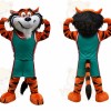Tiger Mascot Costume for Adults Custom Logo Party Character Suit