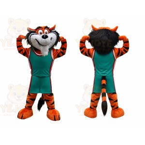 Tiger Mascot Costume for Adults Custom Logo Party Character Suit