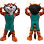 Tiger Mascot Costume for Adults Custom Logo Party Character Suit
