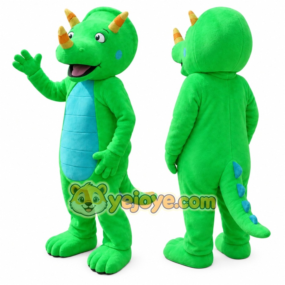 Dinosaur Mascot Costume for Adults Custom Logo Party Character Suit Dinosaur Mascot Costume for Adults Custom Logo Party Character Suit