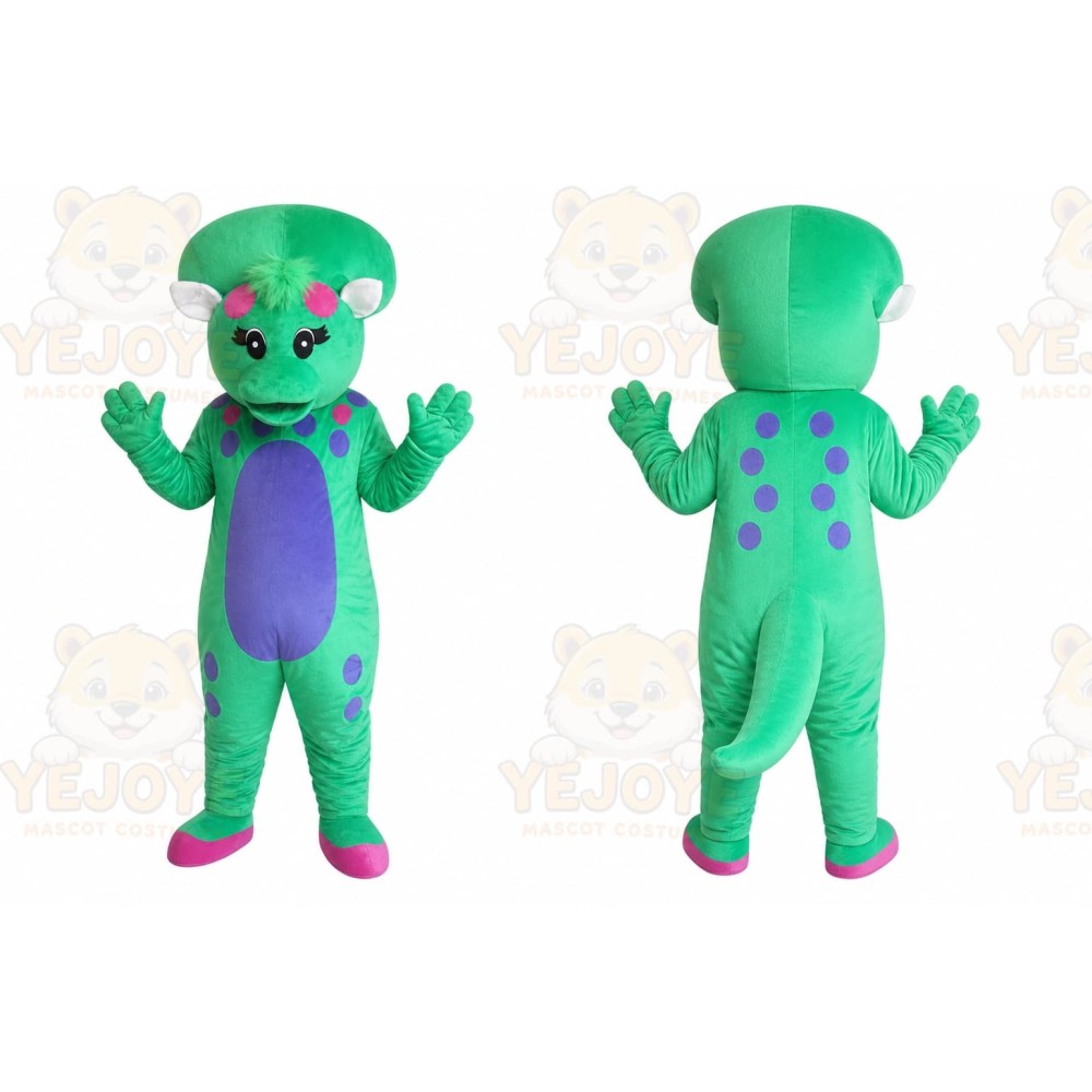 Dinosaur Mascot Costume for Adults Custom Logo Party Character Suit