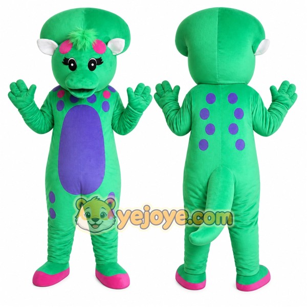 Dinosaur Mascot Costume for Adults Custom Logo Party Character Suit
