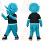 Dinosaur Mascot Costume for Adults Custom Logo Party Character Suit