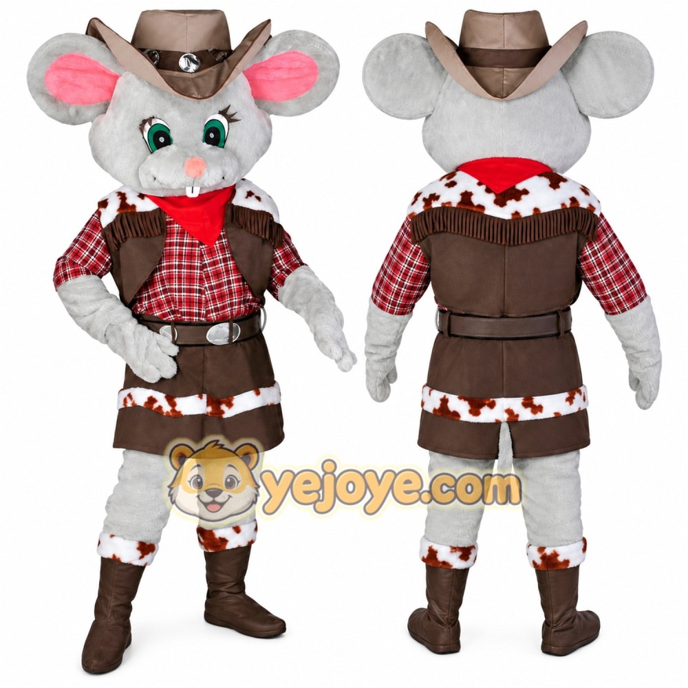 Mouse Mascot Costume for Adults Custom Logo Party Character Suit Mouse Mascot Costume for Adults Custom Logo Party Character Suit