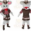 Mouse Mascot Costume for Adults Custom Logo Party Character Suit
