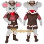 Mouse Mascot Costume for Adults Custom Logo Party Character Suit