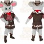 Mouse Mascot Costume for Adults Custom Logo Party Character Suit