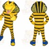 Snake Mascot Costume for Adults Custom Logo Party Character Suit