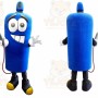 gas cylinder Mascot Costume for Adults Custom Logo Party Character Suit