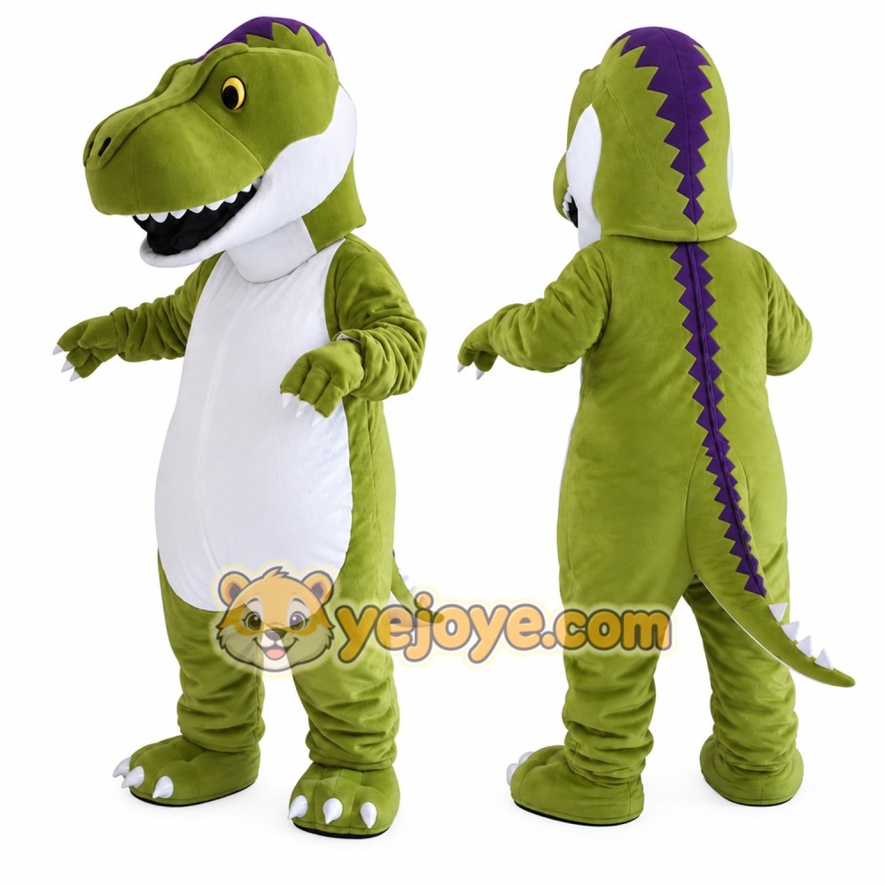 Dinosaur Mascot Costume for Adults Custom Logo Party Character Suit