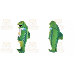 Fish Mascot Costume for Adults Custom Logo Party Character Suit