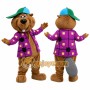 Beaver Mascot Costume for Adults Custom Logo Party Character Suit