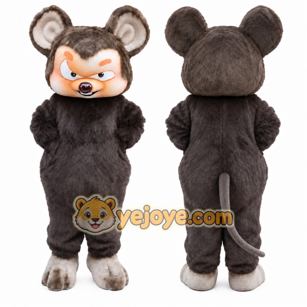 Mouse Mascot Costume for Adults Custom Logo Party Character Suit