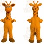 Giraffe Mascot Costume for Adults Custom Logo Party Character Suit