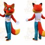 Fox Mascot Costume for Adults Custom Logo Party Character Suit