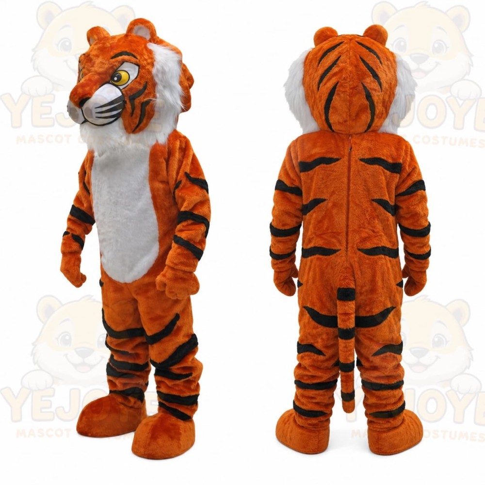 Tiger Mascot Costume for Adults Custom Logo Party Character Suit