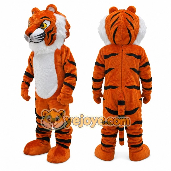 Tiger Mascot Costume for Adults Custom Logo Party Character Suit