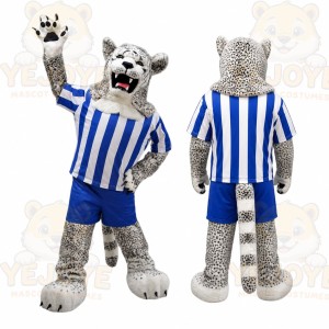Leopard Mascot Costume for Adults Custom Logo Party Character Suit